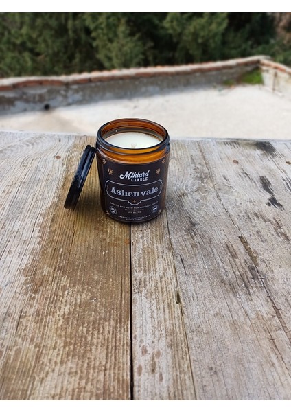 Kokulu Mum - Doğal Soya Mumu Amber Kavanoz - 250 cc fırsatları