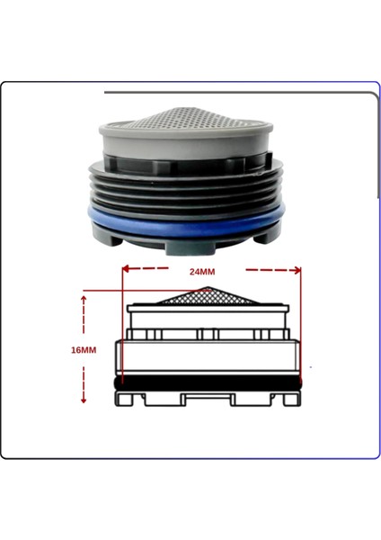 A25605YP Vitra-Artema Perlatör M24X1 Cache Cs D 40.2207.450 fiyatları