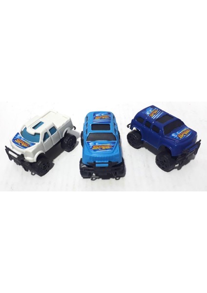 9X5X5CM Ebatında 3 Adet Küçük Boy Oyuncak Polis Dağ Cip Aracı fırsatları