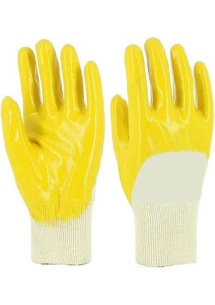 Nitril Bahçe Eldiveni (Standart Boy, Yumuşak ve Dayanıklı)