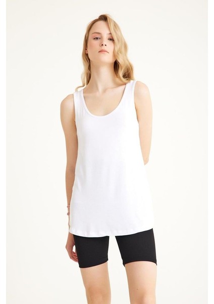 3 Adet Pamuklu Kalın Askılı Atlet T-Shirt fırsatları
