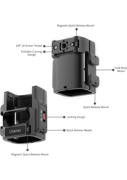Pk-06 Djı Osmo Pocket 3 Için Genişletme Adaptörü modelleri