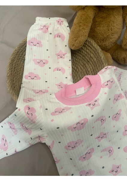 Rap.bulutlu Ay Kız Pijama Takımı