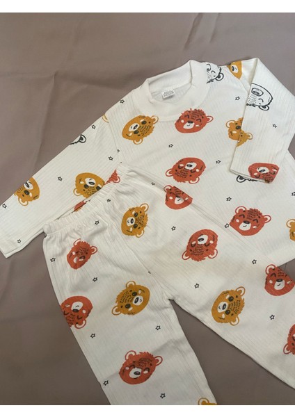Ayıcıklı Erkek Pijama Takımı