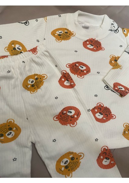 Ayıcıklı Erkek Pijama Takımı