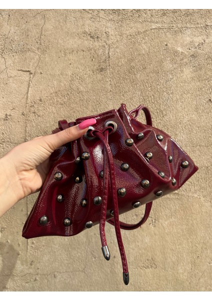 Zeys Zımba Detaylı Bordo Çanta fiyatları