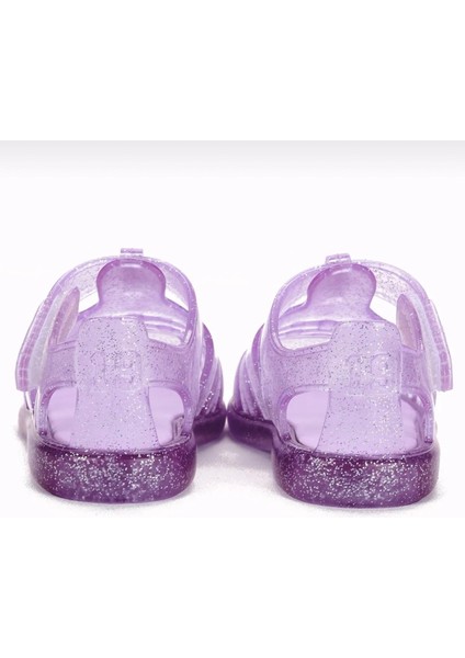 Tobby Gloss Glitter Kız Çocuk Lila Sandalet fırsatları