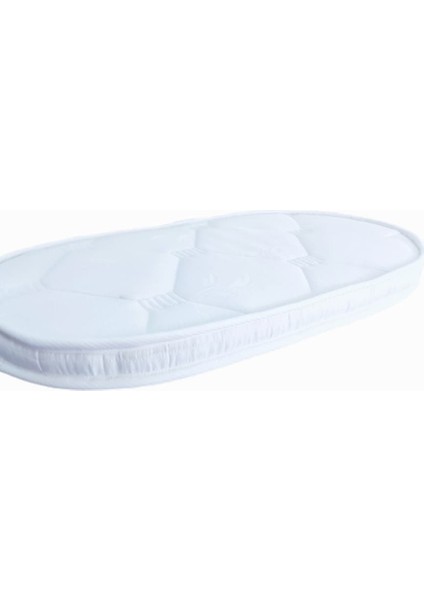 38 x 73 x 8 Havlu Kumaş Oval Beşik Yatagı