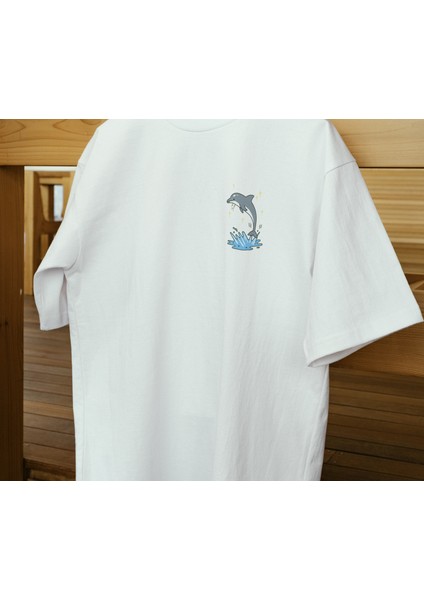 Beyaz Renk Kadın Oversize T-Shirt
