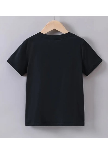 Kaliteli Pamuk Penye Unisex Erkek Kız Çocuk Baskılı Tshirt 5 6 7 8 9 10 11 12 13 14 Yaş Örümcekadam fiyatları