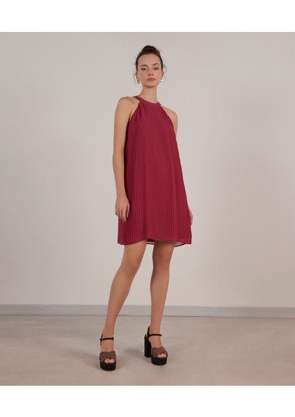 Halter Yaka Elbise