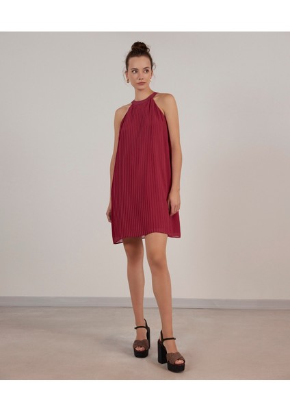 Halter Yaka Elbise