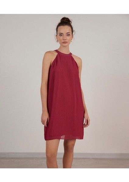 Halter Yaka Elbise
