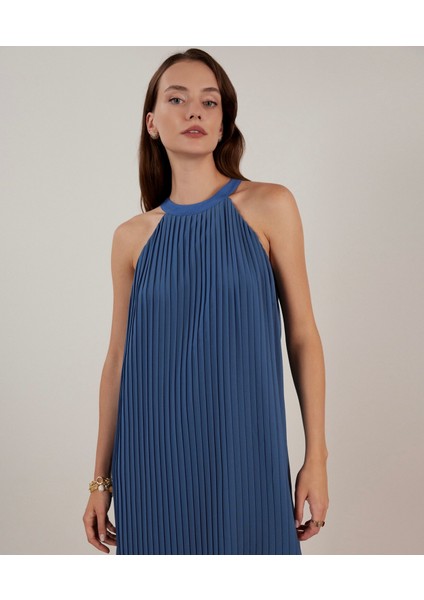 Halter Yaka Elbise