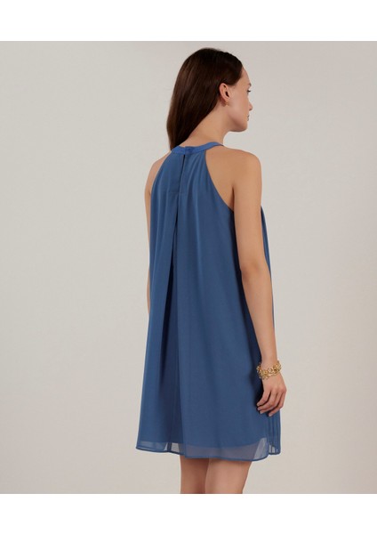 Halter Yaka Elbise