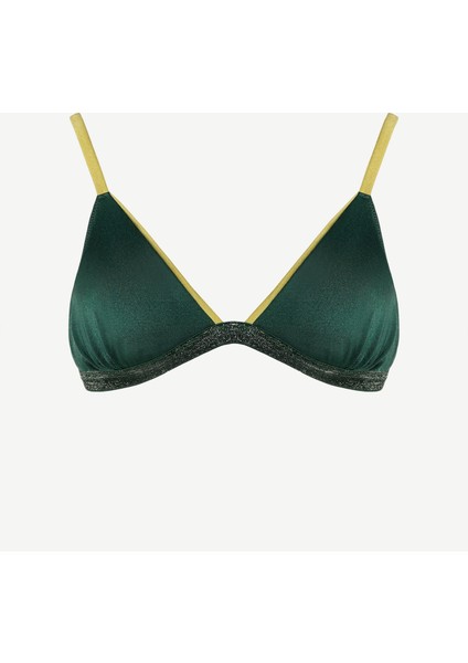 Şerit Detaylı Bikini Üst