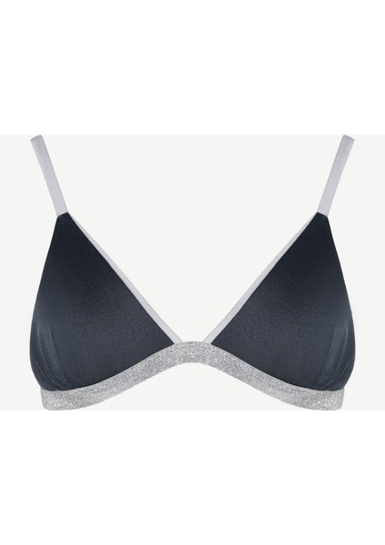 Şerit Detaylı Bikini Üst