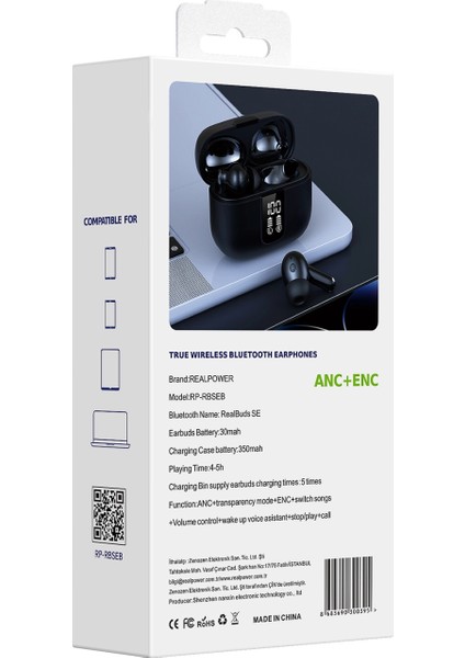 Bluetooth Kulaklık Rp-Rbseb