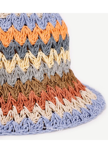 Çok Renkli Hasır Şapka fiyatları