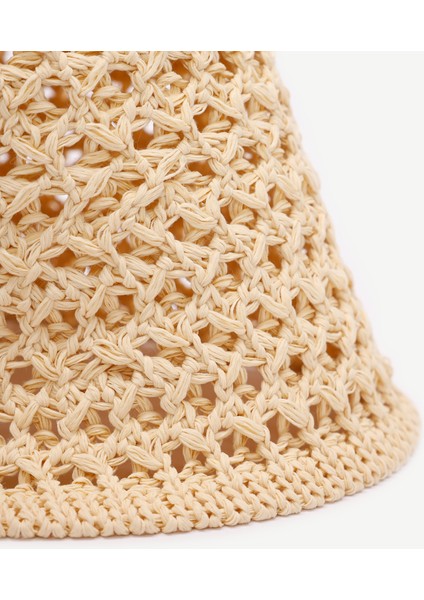 Kumaş Detaylı Hasır Vizör Şapka fiyatları