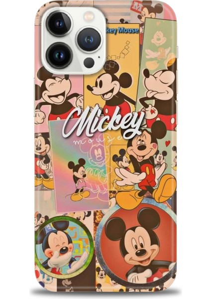 iPhone 15 Pro Max Kılıf Hd Baskılı - I Love Mickey