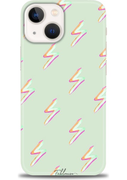 iPhone 15 Plus Kılıf Hd Baskılı - Şimşekler