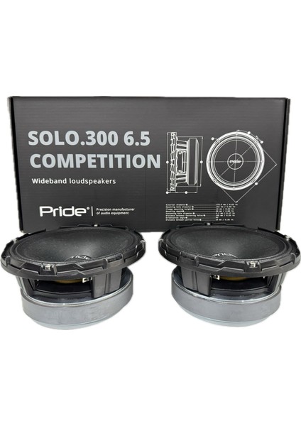 Solo 300 6.5 Competiton 16 cm 600W 300RMS Spl Midrange Russia