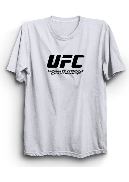 Ultimate Fighting Championship, Ufc, Yazı, Baskılı %100 Pamuk Tişört