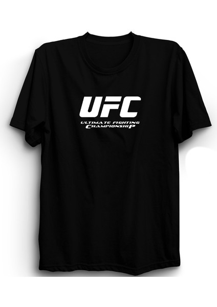 Ultimate Fighting Championship, Ufc, Yazı, Baskılı %100 Pamuk Tişört
