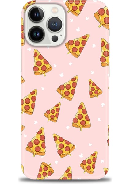 iPhone 16 Pro Kılıf Hd Baskılı - Pizza Dilimleri