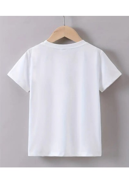 Kaliteli Pamuk Penye Unisex Erkek Kız Çocuk Baskılı Tshirt 5 6 7 8 9 10 11 12 13 14 Yaş Tom Jerry fiyatları