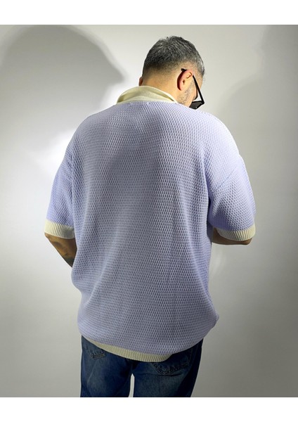 Örme Triko Polo Yaka T-Shirt