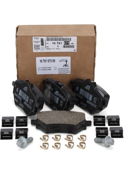 Peugeot Rifter Arka Fren Balatası Orjinal