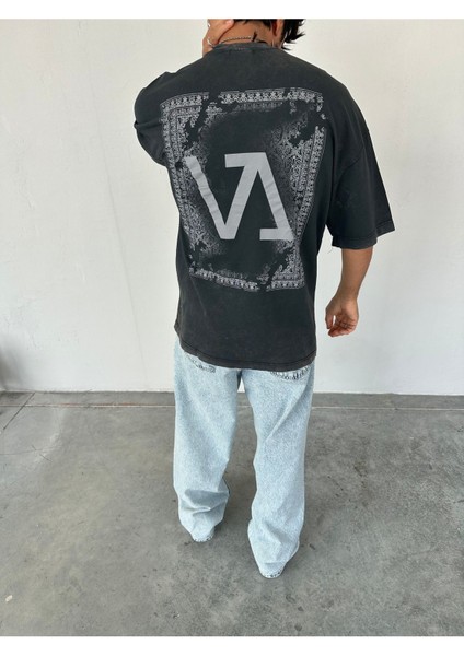 Kilim Baskılı Oversize T-Shirt fiyatları