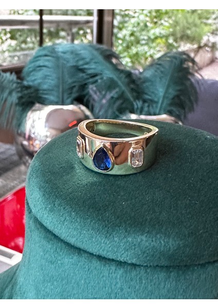 Mavi Taşlı Yüzük fiyatları