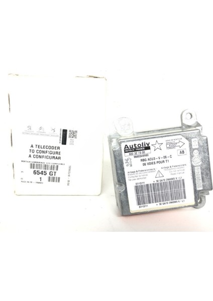 Peugeot 206 Airbag Beyni Orjinal