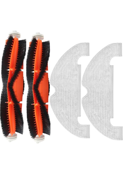 Xiaomi Vacuum Mop 2 Ultra (STYTJ05ZHMHW) Robot Süpürge Uyumlu 4'lü - Yedek Parça Seti