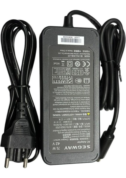 OV007 Modelleriyle Uyumlu 42V - 2A Scooter Şarj Cihazı fiyatları