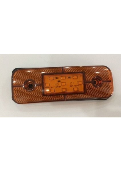 Oval Sıde Marker 9 Ledlı Braketlı