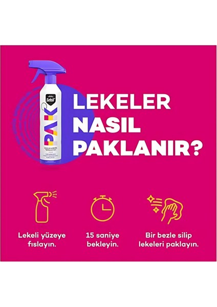 | Pak Mucize Köpük Temizleyici [500 Ml, Sprey] modelleri