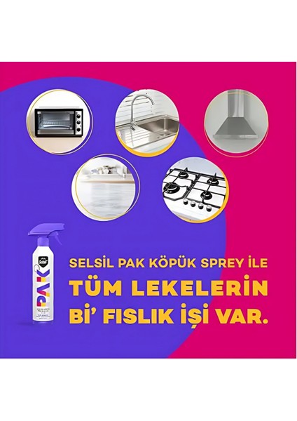 | Pak Mucize Köpük Temizleyici [500 Ml, Sprey] indirimleri