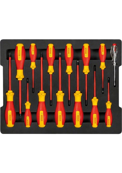 Elektrikçi Tornavida Seti 14 Lü 1600A02NF9 modelleri