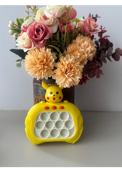 Sesli Işıklı Eğlenceli Elektronik Pikachu Popit Oyuncak