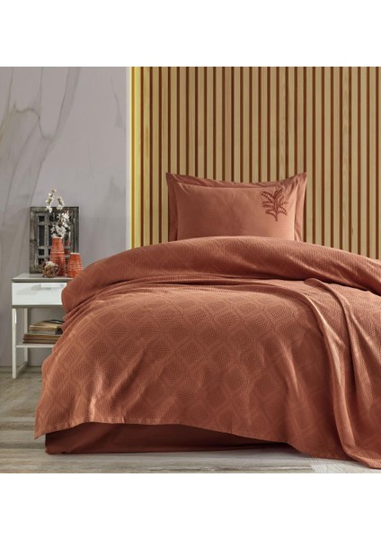 Sandal Kiremit Tek Kişilik Pike Takımı fiyatları