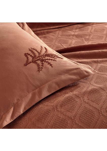 Sandal Kiremit Tek Kişilik Pike Takımı modelleri