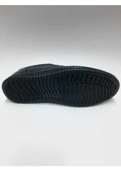Deri Siyah Bağcıklı Yazlık Günlük Rahat Esnek Kauçuk Tabanlı Erkek Ayakkabı C-9004bglı3hsa fırsatları