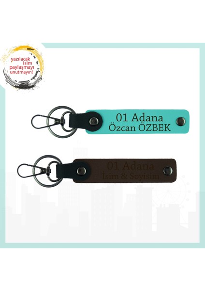 Koyu Kahve, Adınıza Özel Adana Esintisi Hediyelik Anlam Taşıyan Zarif Bir Tasarım Anahtarlık fiyatları