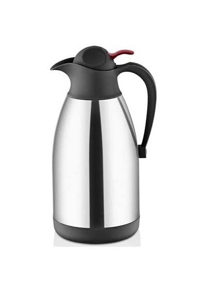 CKR-2006 Paslanmaz Çelik Termos 2 Litre Siyah