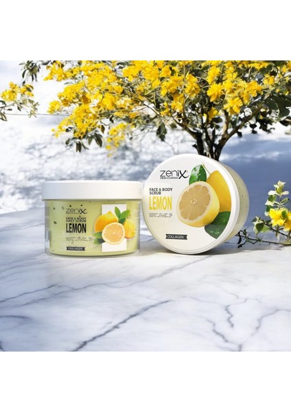 Zenıx Professıonel Limon & Collagen Yüz ve Vücut Peeling fırsatları