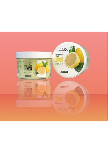 Zenıx Professıonel Limon & Collagen Yüz ve Vücut Peeling indirimleri